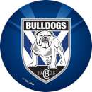 Bulldogs NRL Edible Icing Image - Round